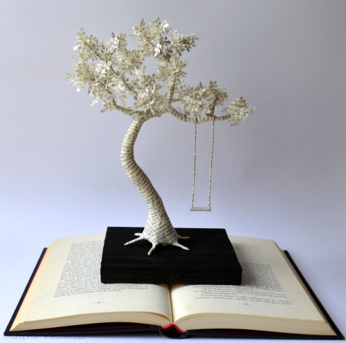 lustik:Book Sculptures and Paper Art - Malena Valcárcel.Etsy ShopArtists on tumblrLustik:&nbs