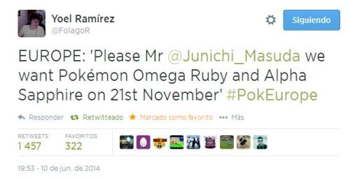 lifeofapokemontrainer:tomileaks:Nintendo intends to launch Pokémon Omega Ruby and Alpha Sapphire in 