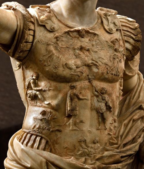 ancientrome: antinousresurrected:Prima Porta Augustus NIPPLES