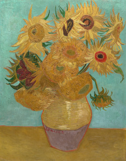 philamuseum:“Sunflowers,” 1888 or 1889, Vincent Willem van Gogh