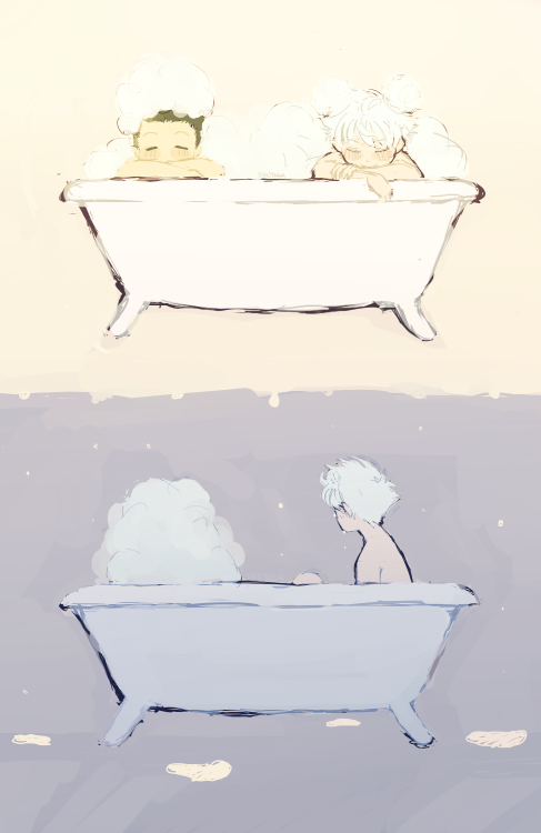 virginankles:killua never remembered the bathtub being this big