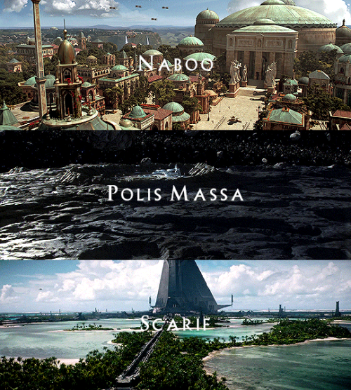 the-savior-and-the-pirate:SW Movies + Locations