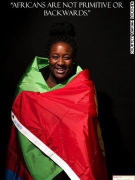 tokenblackconfessions:  Photos from Ithaca College’s African Student Association “Fight the Stereotype” campaign. So important. 