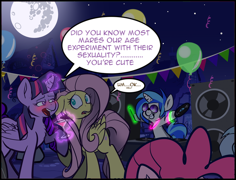 kinkiepie:  pinkiepieskitchen:  Twi: C’MON WE WERE ALL DRUNK. Pinkie: … Twi: