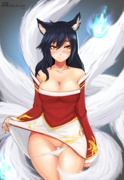 Razalor:  Ahri.i Still Suck At Painting, But This Was Good Practice. I Most Likely
