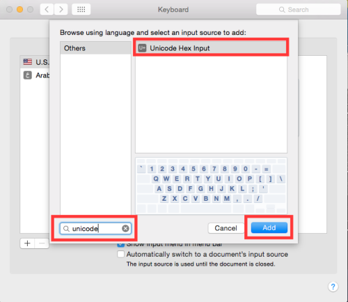 Typing Sallallahu Alayhi Wasallam In Mac