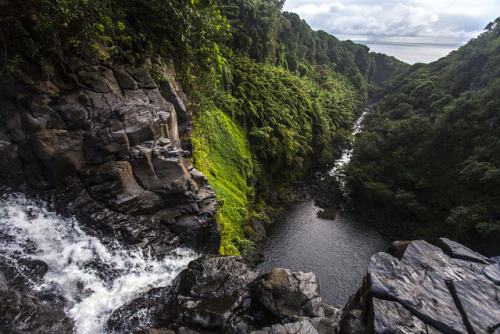 satakentia: Makahiku Falls Haleakalā National Park, Maui, Hawaii by Jacob W. Frank