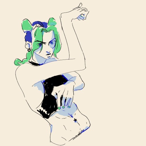 virgothozul: random sketches Jolyne, Prosciutto and a bit of Buccigang