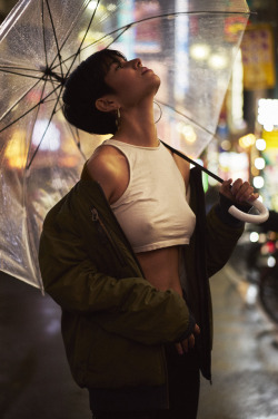 maxlikesit:  Julia Abe in Tokyo for Laloved MagazineShot by Benjamin Askinas