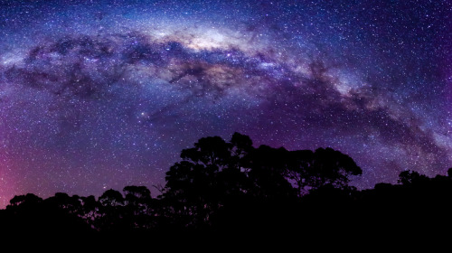 just–space:  The Milky Way as shot in Tasmania, Australia.  js