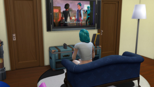 The Sims 4 (Nick x Amy) Day 32.(Image set 2 of 3).