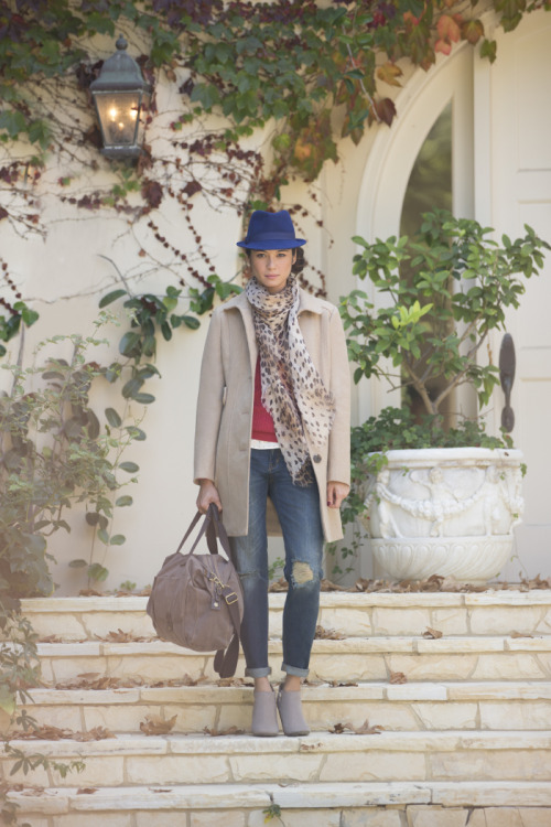  Thanksgiving TravelsJet set in style with lots of layers, a good weekender bag, and booties for a