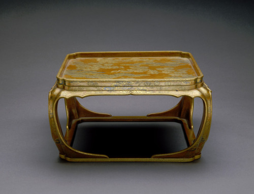slam-asian: Banquet Table (kakeban) with Design of Clouds and…, Japanese, late 16th century, Saint L