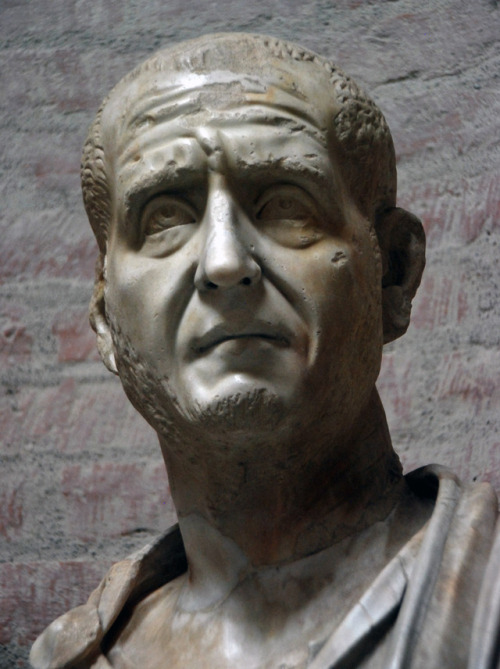 Emperor Decius. C. 250 AD. Marble. Musei Capitolini, Rome.myglyptothek: Faces of ancient Rome 