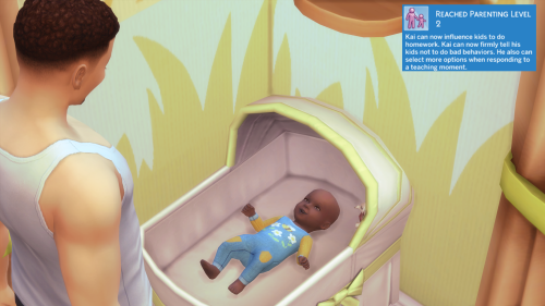 One night-time bottle later and Dub is finally content. I place him back in his crib, but he’s still
