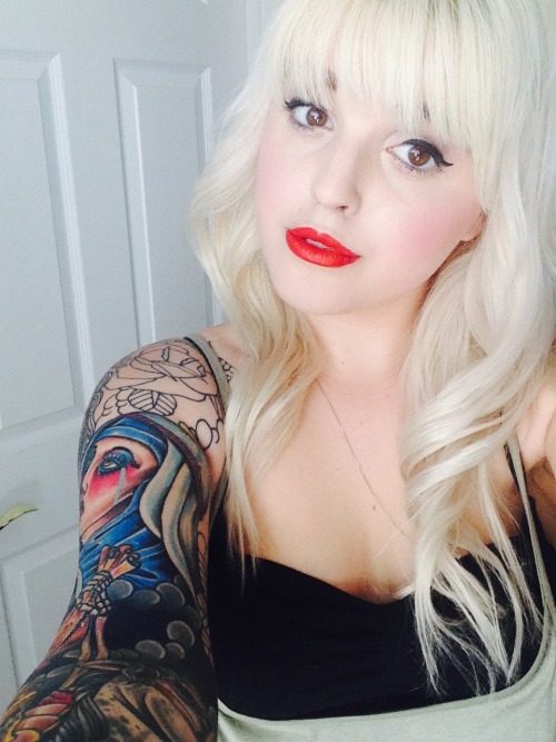 itattoobabes:  Almost finished with my sleeve!