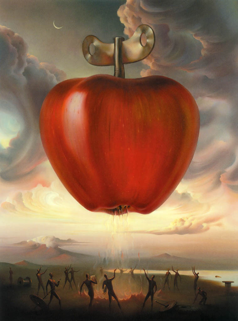The Toadstool — Vladimir Kush, Clockwork Apple...