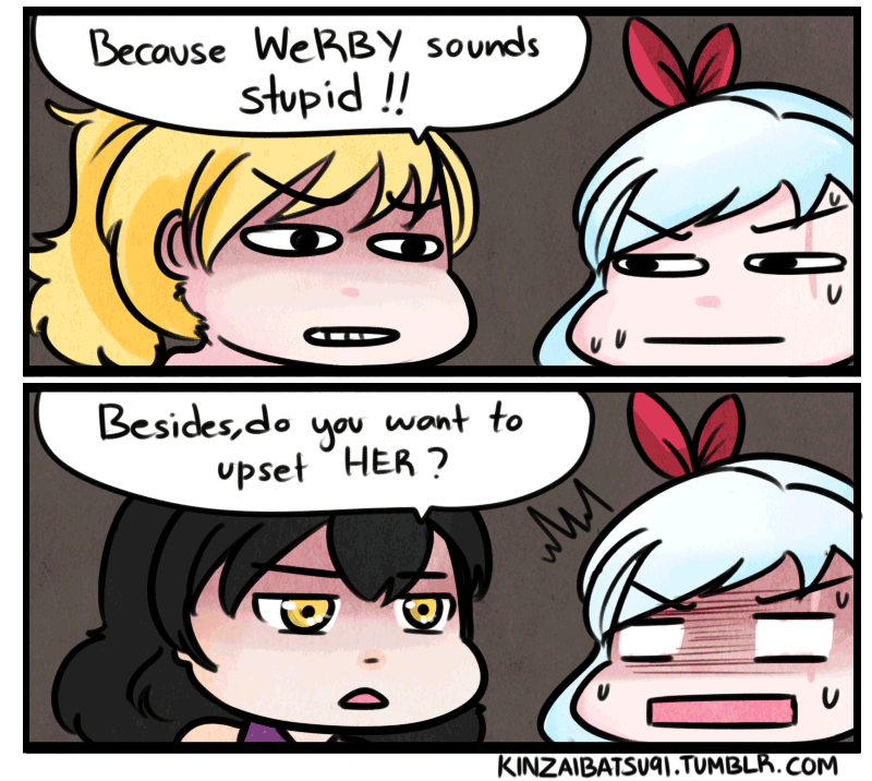kinzaibatsu91:   We are Team RWBY!!  New chapter for Adopt/Orphan AU by celestialmeadows