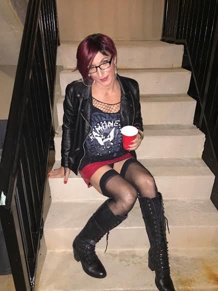 crossdressingtips:  The Infamous After Party Crotch Shot Collection Starring Adriana Moretti 