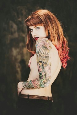 Insatiable taste for tattooed ladies