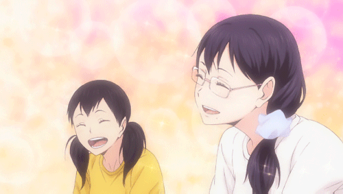 volleygifs:Happy birthday Shimizu Kiyoko! ✧・ﾟ: *✧・ﾟ:*Bonus:WE ARE ALL NOYA AND TANAKA