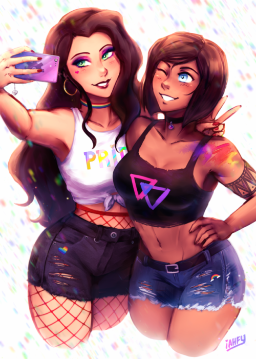 iahfy:pride month korrasami 🌈✨ adult photos