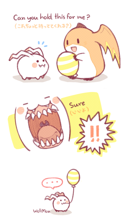The new digimon rubber straps are so cute &gt;&lt;