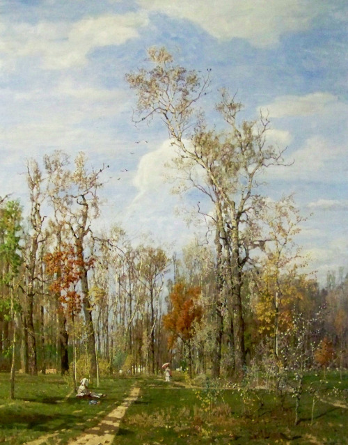 fleurdulys: In Krieau - Tina Blau ~1882 The Krieau is part of the Prater forest. Its name is mostly 