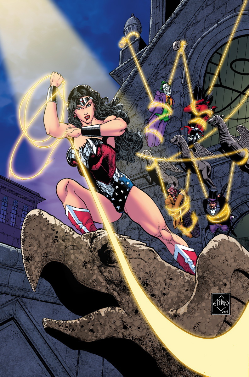 paneloids:  SENSATION COMICS FEATURING WONDER WOMAN #1 