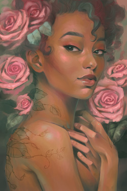 faerytale-wings:  Last Rose of Summer  available on redbubble 