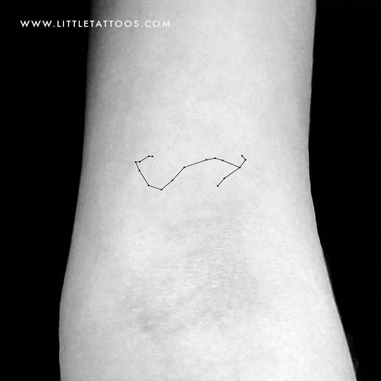 FYeahTattoos.com — Scorpio constellation tattoo done at Black Cat...