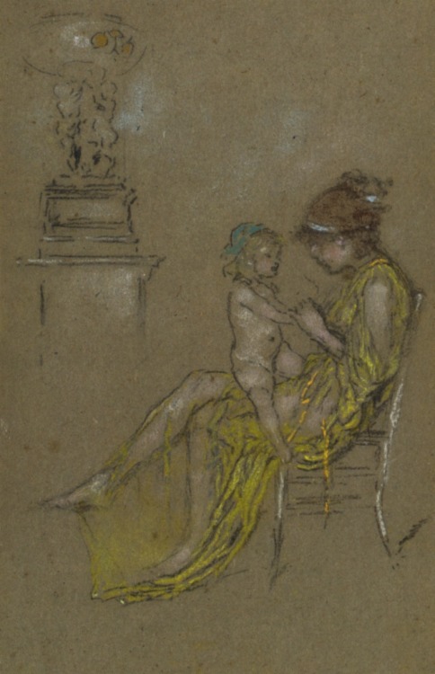 dappledwithshadow:Sketches, Drawings, StudiesJames McNeill Whistler (American, 1834-1903)