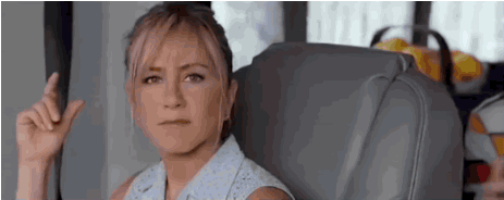 outraged:youtubenutcase:Jennifer Aniston’s reaction when they randomly started playing the Friends t