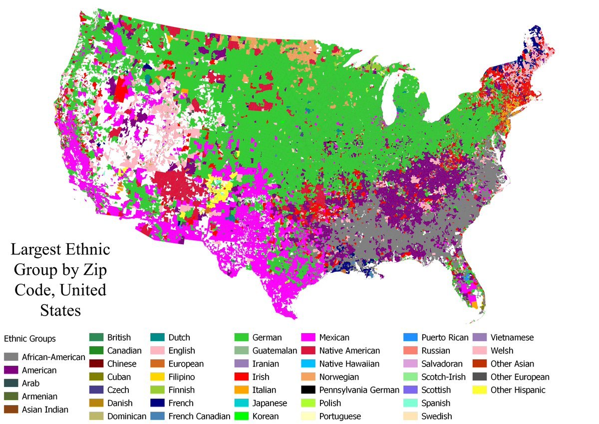 main ethnic groups in america