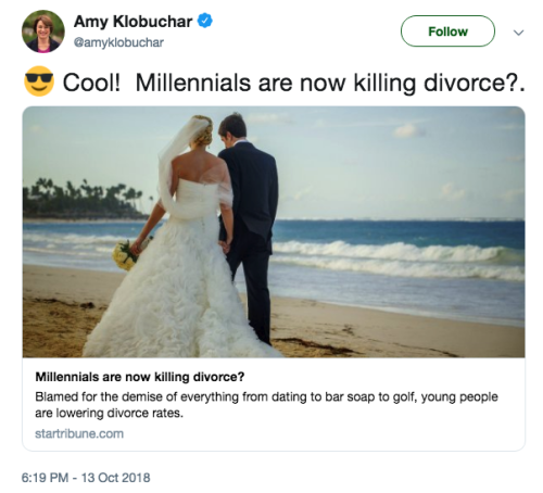 validcriticism:buzzfeed:18 Things Millennials Are Responsible For Killing This YearGood Job Gang.
