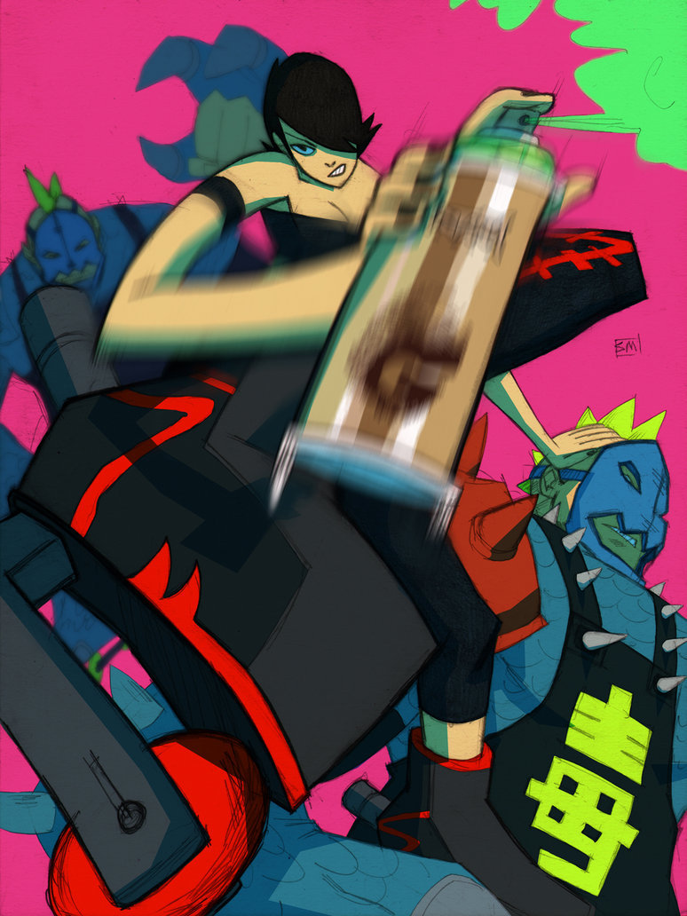 baccibloo:  Beat, Gum, YoYo, Cube/Poisom Jam and Soda by ~SMercado 