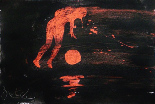bobiam 1.41 I shed tears of bloodover tranquil waters rises a blood moon
