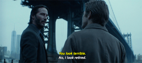 keanucharlie:  You stabbed the devil in the back and forced him back into the life