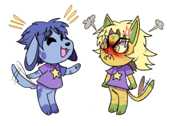 bonerattlersblues:  jojo is a lazy villager and dio is cranky and jojo keeps sending dio big-star tees in the mail 