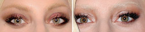 gagaxcandids:  aesthetic: gaga’s makeups 2015 