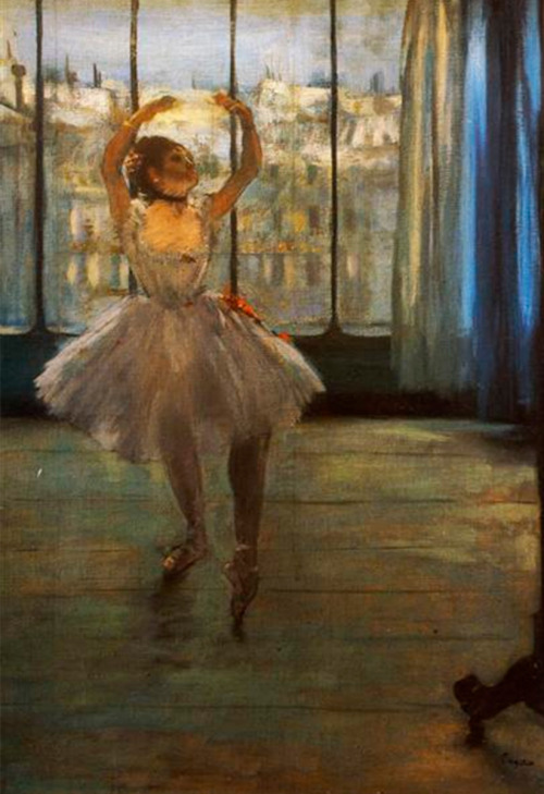 lets-laughagain:Harry Styles x Edgar Degas (pt.2)Dancer Posing, 1878Dancer on Stage, c.1878 - c.1880