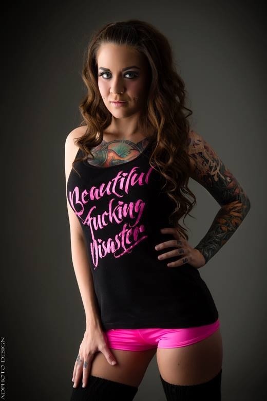 tattooedladiesmetal:  Megs