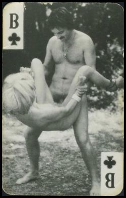 oldalbum:  vintage playing cards