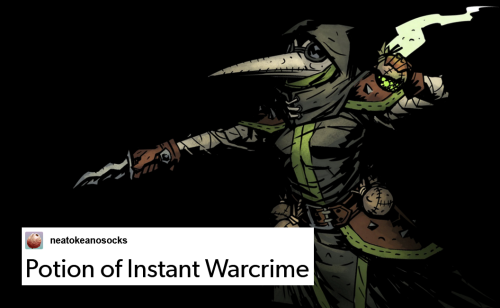 junawer:Plague Doctor - Darkest Dungeon textpost meme (11/?)