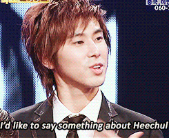 highlyalmightydbsk:   KangIn talked a lot about Yunho in shows when he wasn’t around. Do