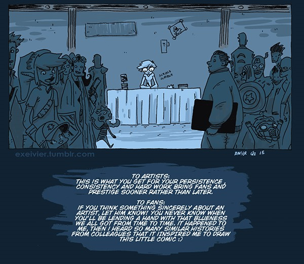 fuckyeahcomicsbaby:  Whether you are super popular or just starting out, never forget