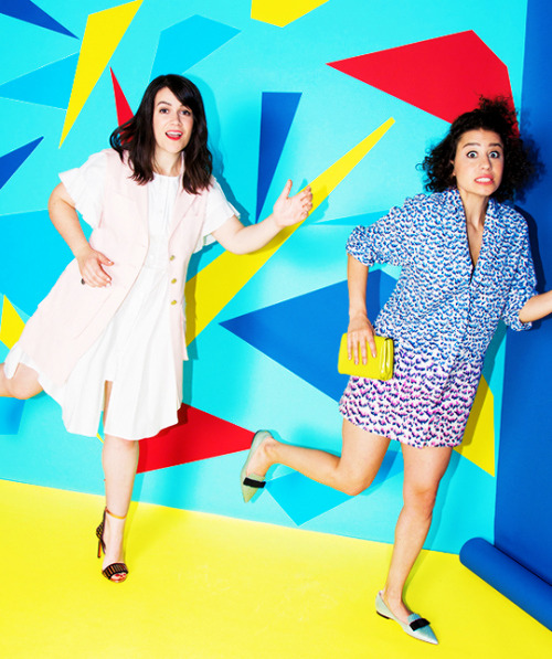 ariannenymeria: Abbi Jacobson and Ilana Glazer for Paper MagDoes the process start with just the two