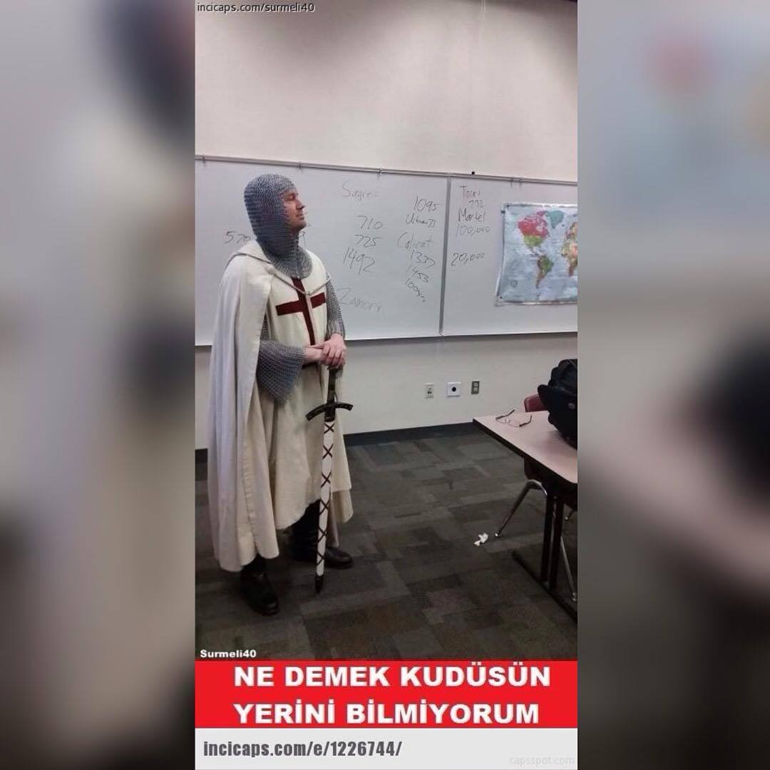 NE DEMEK KUDÜSÜN YERİNİ BİLMİYORUM