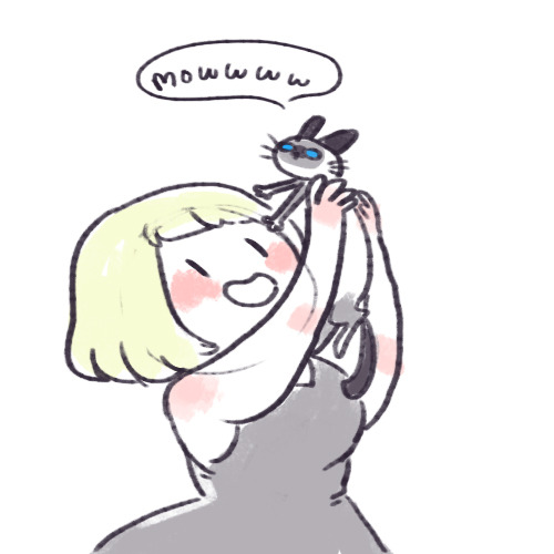 isthatwhatyoumint:  i’m a good cat mom 