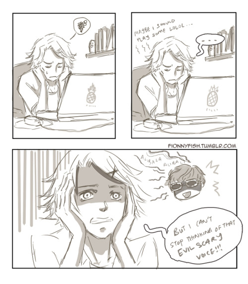 This scene really stuck with my this morning after I played through the convo&hellip; No Yoosung